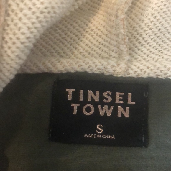 Tinseltown size S combo hoodie military jacket - Picture 3 of 5